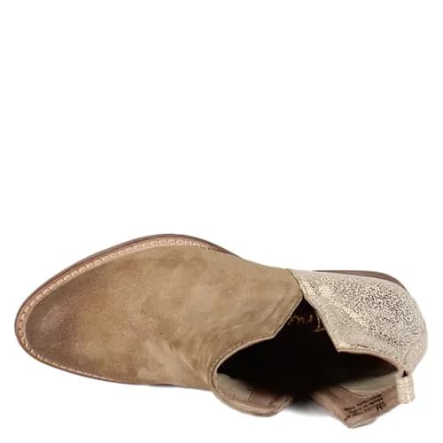 Diba True Stop By Metallic Pull On Casual Boots 9.5 M | Ankle Low Heel 1-2" with Western Flair thumbnail 6