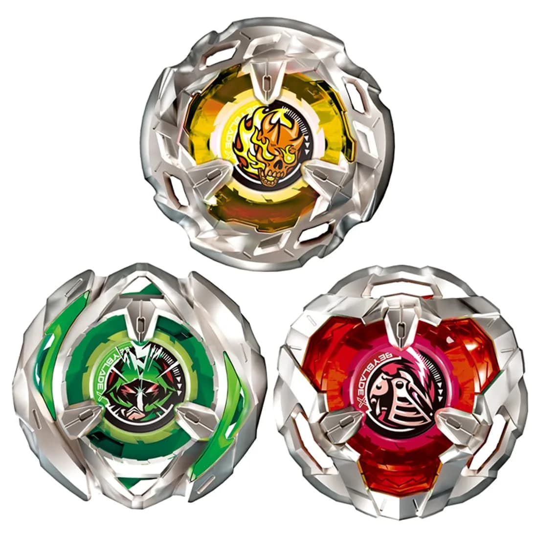 タカラトミー Beyblade X BX-08 3on3 Deck Set | Speed & Shock Battle Gear for Kids 6+