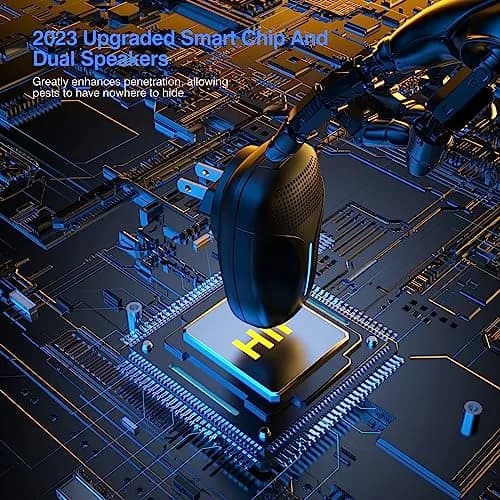 Haycone Ultrasonic Pest Repeller 6-Pack | Intelligent Frequency Conversion for Roaches, Mice, Bugs, Mosquitoes, Spiders, Ants thumbnail 7