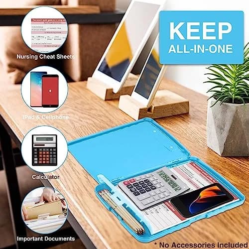 Sooez Storage Clipboard with Pen Holder 36.8 cm (14.5 in) | Holds 200+ Sheets & Pens thumbnail 5