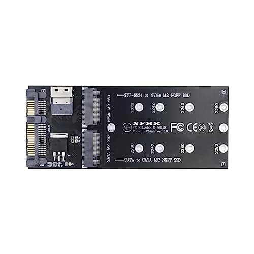 chenyang M.2 NVME PCIe SSD to SFF-8654 & NGFF SATA SSD to SATA Combo Adapter | PCIe 3.0 x4 thumbnail 8