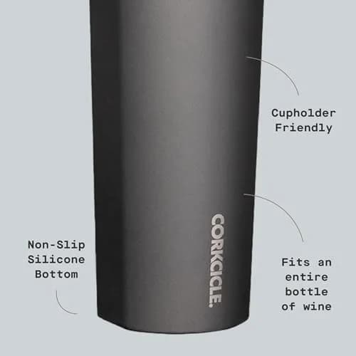 Corkcicle Classic Canteen 25 oz (740 ml) Triple Insulated Bottle | Ceramic Slate thumbnail 4