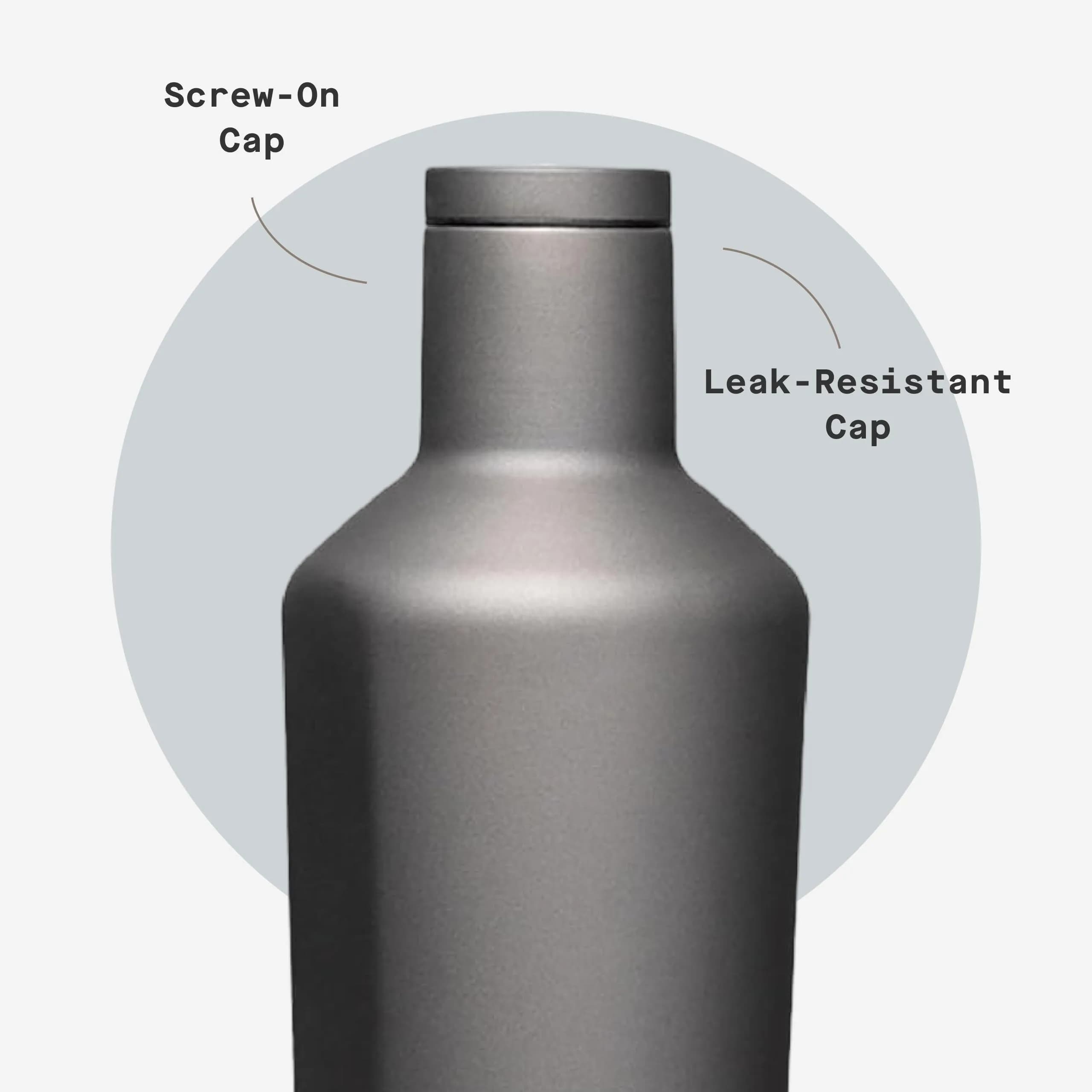 Corkcicle Classic Canteen 25 oz (740 ml) Triple Insulated Bottle | Ceramic Slate - view 5