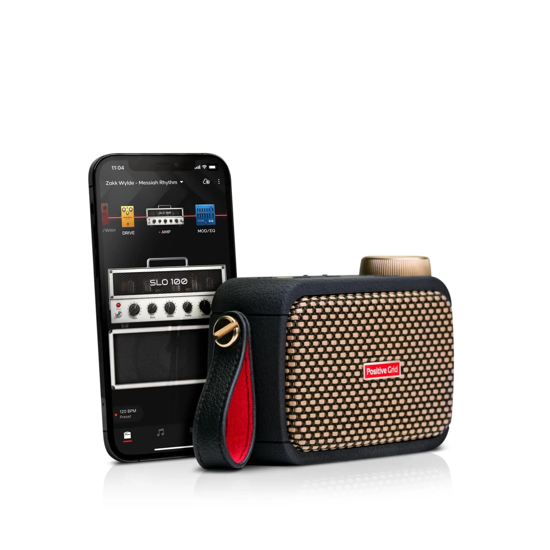 Positive Grid Spark GO 5W Ultra-Portable Smart Guitar Amp & Speaker | 8-Hour Battery Life - main product image