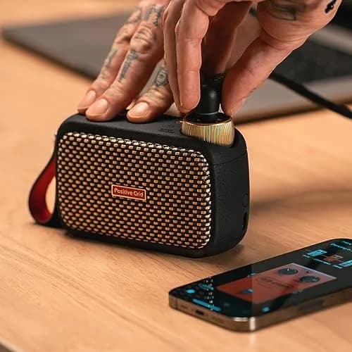 Positive Grid Spark GO 5W Ultra-Portable Smart Guitar Amp & Speaker | 8-Hour Battery Life thumbnail 4