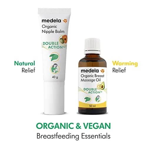 Medela Organic Breast Massage Oil 50ml (1.69 fl oz) | For Breastfeeding Comfort thumbnail 7
