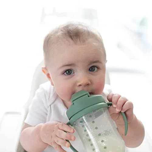 Dr. Brown's Milestones Baby's First Straw Cup 266ml (9 oz) | Spill-Proof & BPA-Free for Toddlers 6m+ thumbnail 9