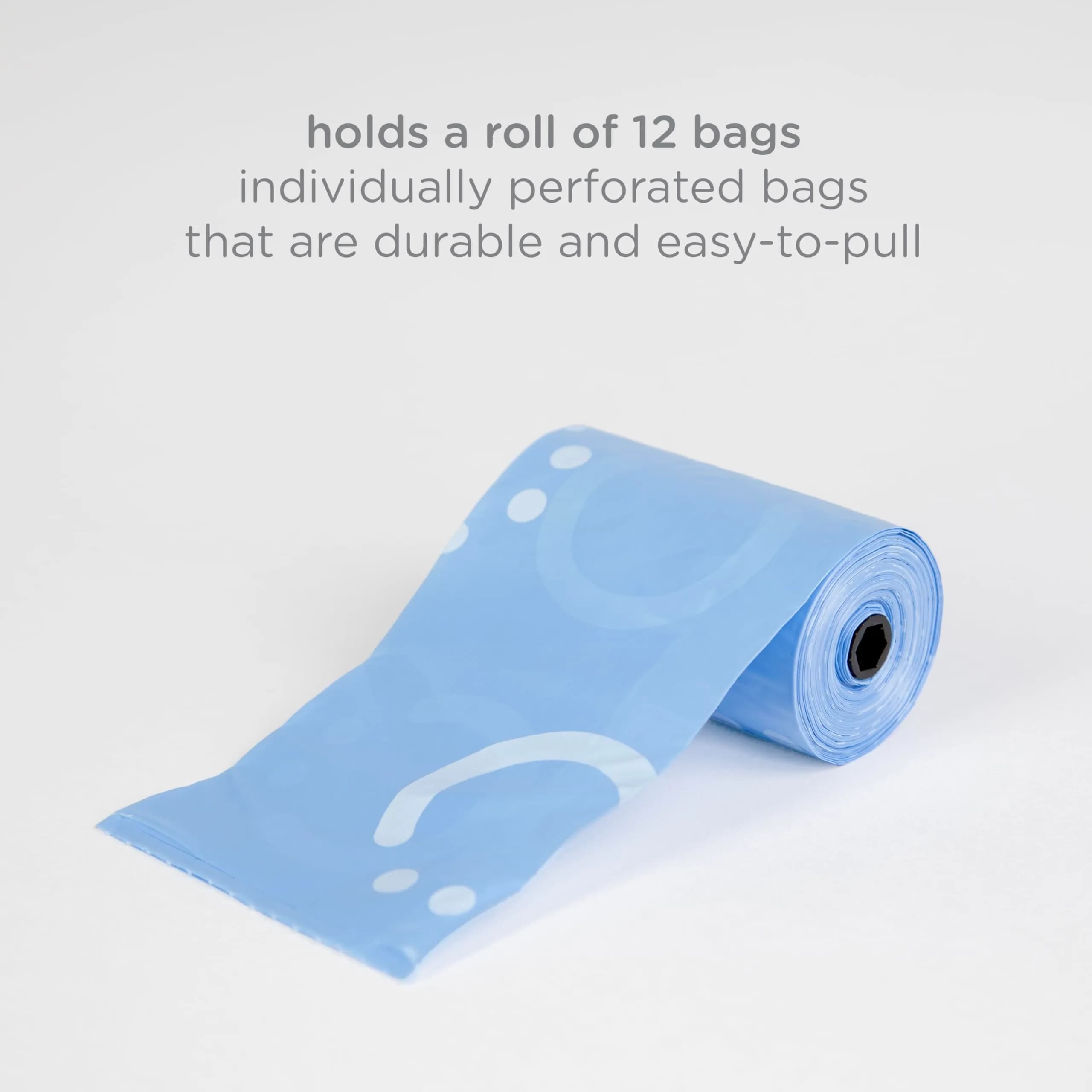 Ubbi Retractable Diaper Bag Dispenser with Silicone Strap & Lavender Bags | Taupe, 1 Count (Pack of 1) - view 5