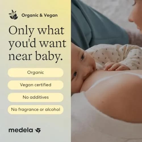 Medela Organic Nipple Cream 40g (1.34 oz) | Soothes Sore Nipples, Safe for Baby, No Rinse Needed thumbnail 5