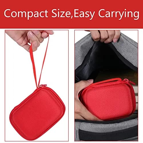 Aenllosi Hard Case for Kodak PIXPRO WPZ2 Rugged Digital Camera, Red | Water-Resistant EVA Shell & Fluffy Lining thumbnail 6