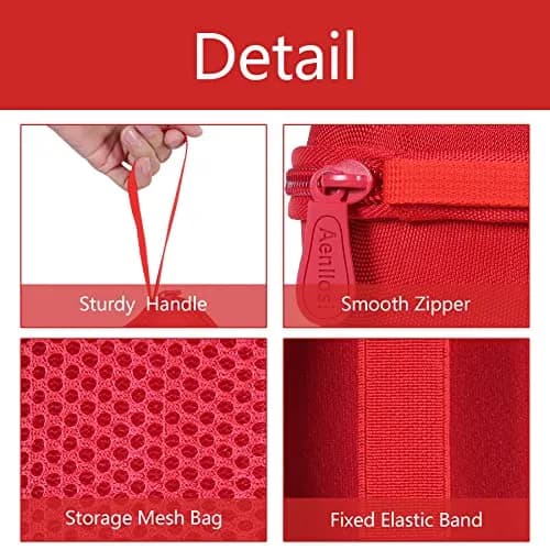 Aenllosi Hard Case for Kodak PIXPRO WPZ2 Rugged Digital Camera, Red | Water-Resistant EVA Shell & Fluffy Lining thumbnail 2