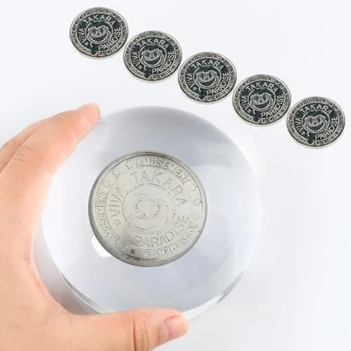 Dandelion 6X Dome Magnifying Glass Paperweight 9.65 cm (3.8 Inch) | Optical Clarity for Reading thumbnail 5