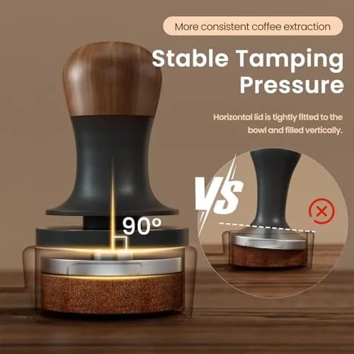 MHW-3BOMBER 54mm Espresso Tamper | Calibrated Barista-Quality Coffee Tool thumbnail 5