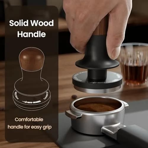 MHW-3BOMBER 54mm Espresso Tamper | Calibrated Barista-Quality Coffee Tool thumbnail 6