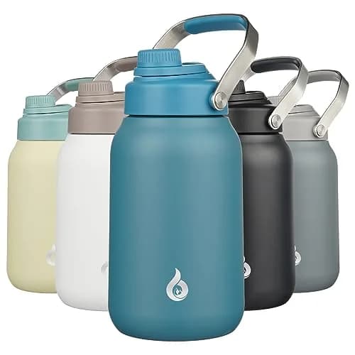 BJPKPK 64oz Insulated Water Bottle | Double Wall Stainless Steel, Leakproof, BPA-Free, 24H Cold/12H Hot thumbnail 1