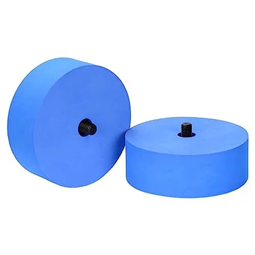 Hikeen Aquatic Exercise Dumbbells Blue | Water Aerobics Pool Resistance Dumbbells thumbnail 1
