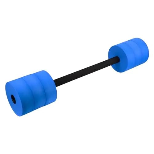 Hikeen Aquatic Exercise Dumbbells Blue Long Barbell | Water Aerobics Pool Resistance thumbnail 4