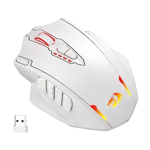 Redragon M913 Impact Elite Wireless RGB MMO Gaming Mouse 16000 DPI | Pixart 3335 Optical Sensor thumbnail 1