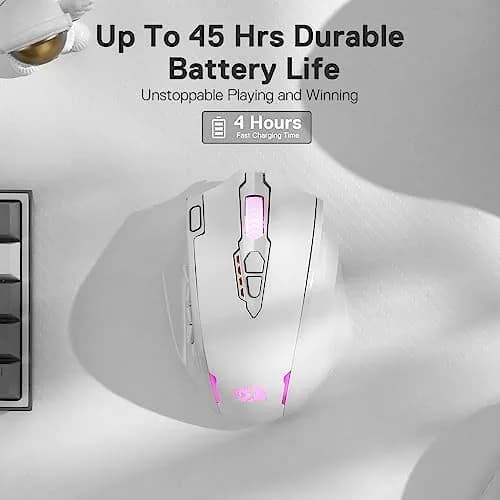 Redragon M913 Impact Elite Wireless RGB MMO Gaming Mouse 16000 DPI | Pixart 3335 Optical Sensor thumbnail 4