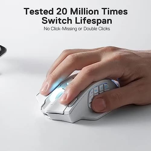 Redragon M913 Impact Elite Wireless RGB MMO Gaming Mouse 16000 DPI | Pixart 3335 Optical Sensor thumbnail 5