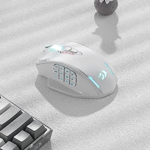 Redragon M913 Impact Elite Wireless RGB MMO Gaming Mouse 16000 DPI | Pixart 3335 Optical Sensor thumbnail 7