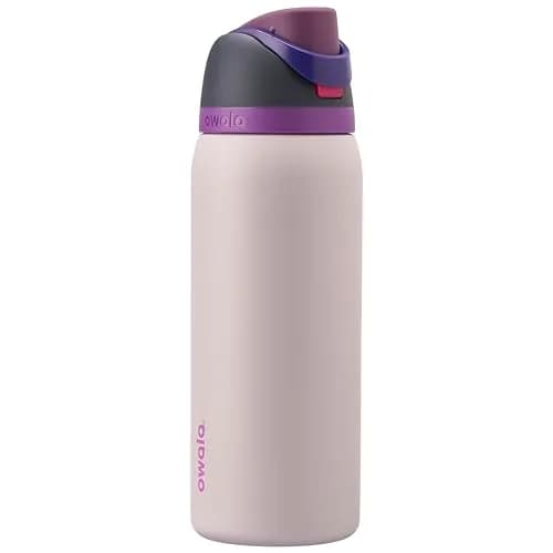 Owala FreeSip Insulated Water Bottle 32 oz (946ml) Dreamy Field | Sip or Swig Dual-Use thumbnail 1