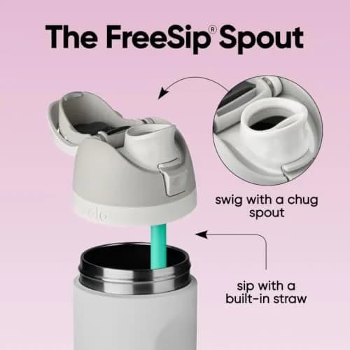 Owala FreeSip Insulated Water Bottle 24 oz (710 ml) | Sip or Swig Dual-Use thumbnail 3