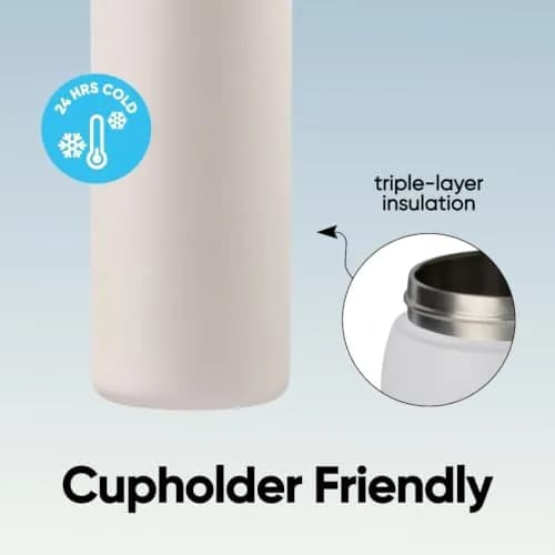 Owala FreeSip 32 oz (945 ml) Insulated Stainless Steel Water Bottle with Locking Lid | Keeps Drinks Cold 24 Hrs thumbnail 4