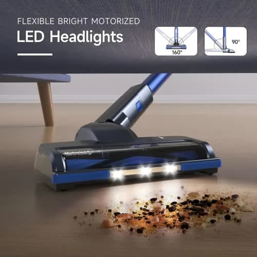 Lubluelu Cordless Stick Vacuum Cleaner, Lightweight 235W Brushless Motor, Rechargeable Battery, Self-Standing for Carpet & Hard Floor thumbnail 4