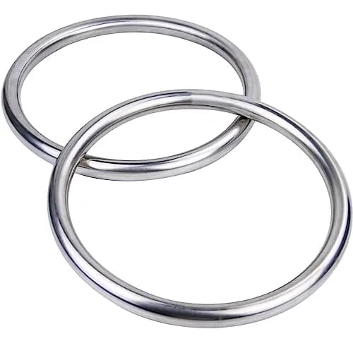 HYOUT Wing Chun Stainless Ring 21 cm (8.27 inch) | Sticky Hand Strength Training thumbnail 1