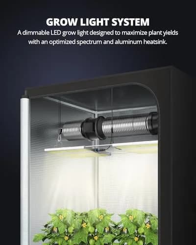 VIPARSPECTRA XS3000 Pro 300W Full Spectrum LED Grow Light for Indoor Plants | Dimmable, Fanless, 4x3ft Veg & 4x2ft Bloom Coverage thumbnail 8