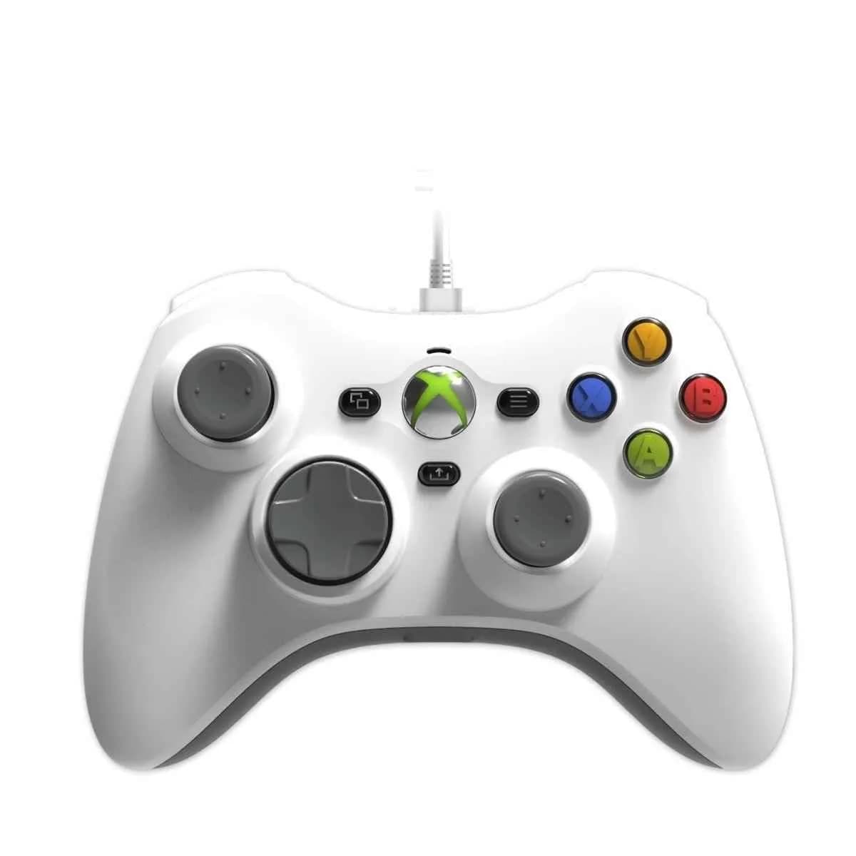 Hyperkin Xenon Wired Controller for Xbox Series X|S & Windows 10|11 PC | Nostalgic Design with Impulse Triggers & 3.5MM Jack — White