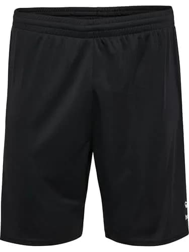 Hummel Short for Men | Mid Rise, Black, Lightweight Polyester, Suitable for Sports & Casual Wear thumbnail 5