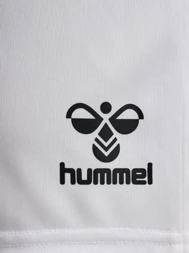 Hummel Hmlessential Multisport Shorts White | Recycled Polyester, Mid Rise, Water-Based Print thumbnail 3