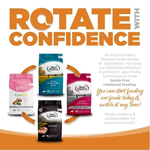 NutriSource Adult Dry Dog Food, Lamb Meal & Rice, 26 lb | Supports Muscle & Digestion thumbnail 4