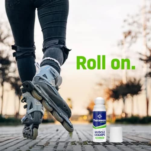 Theraworx Relief for Muscle Cramps Roll-On 74ml (2.5 Fl Oz) | Fast-Acting Magnesium Sulfate for Leg Cramps & Spasms thumbnail 3