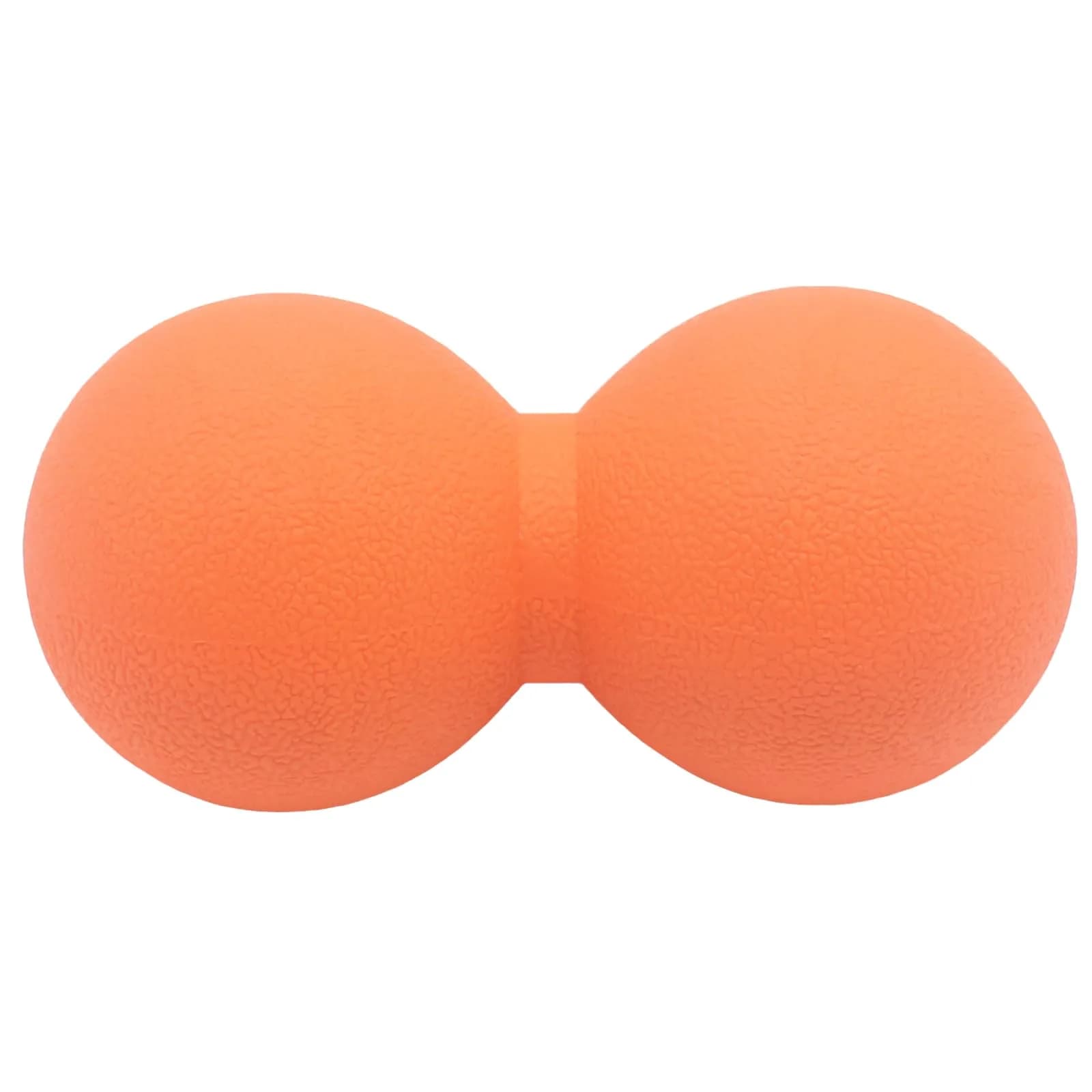 SIMPLECOOL Hard Peanut Massage Ball 12cm | Deep Tissue Trigger Point Relief — Orange