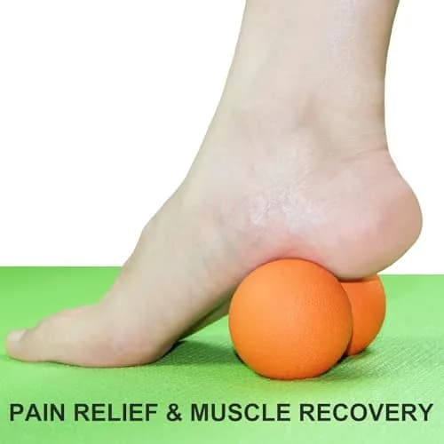 SIMPLECOOL Hard Peanut Massage Ball 12cm | Deep Tissue Trigger Point Relief thumbnail 4