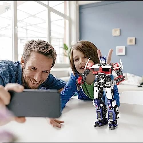 YOLOPARK Optimus Prime Transformers Action Figures Rise of The Beasts | 7.87 Inch Highly Articulated Toy for Kids & Collectors thumbnail 7