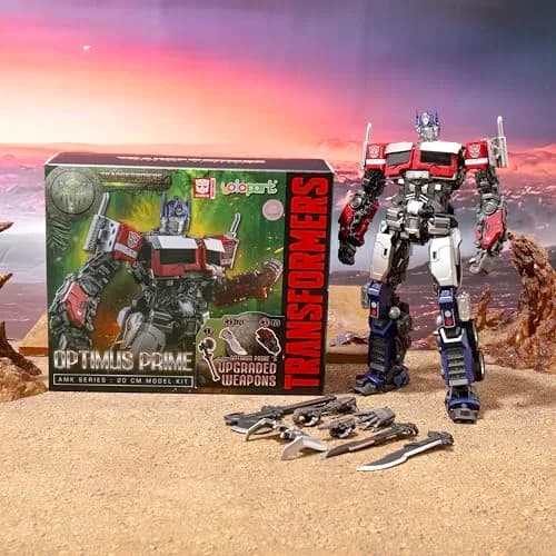 YOLOPARK Optimus Prime Transformers Action Figures Rise of The Beasts | 7.87 Inch Highly Articulated Toy for Kids & Collectors thumbnail 8