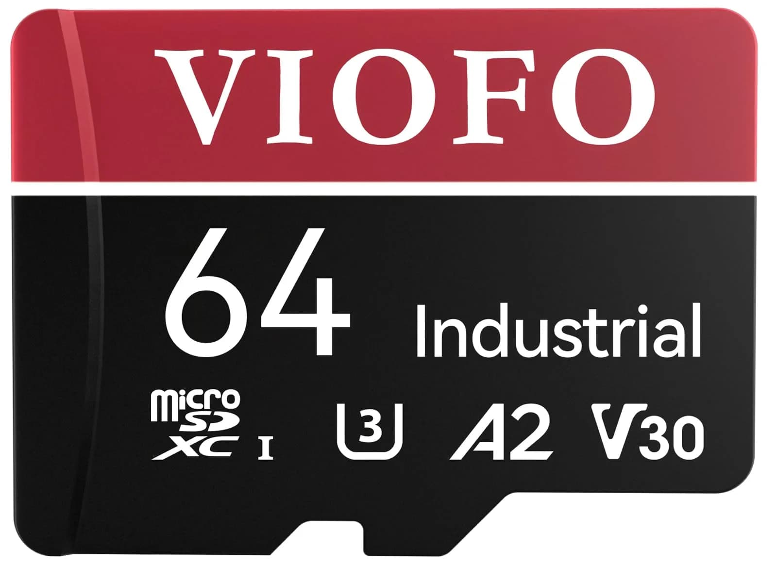 VIOFO 64GB Industrial Grade High Endurance microSDXC Card with Adapter | Dash Cam Ready - main product image