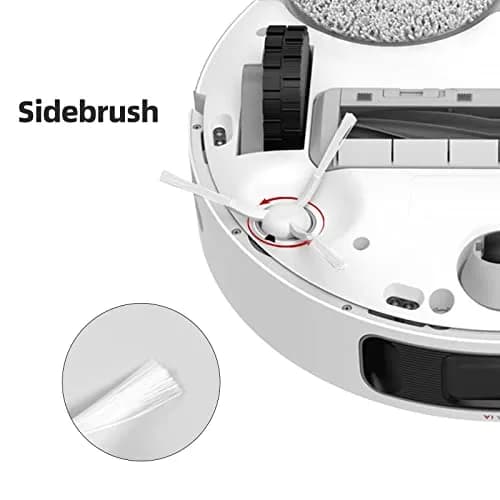AnDongo 24-Piece Robot Vacuum Accessory Kit for Dreame L10s Ultra / L10 Ultra | 1 Main Brush, 4 HEPA Filters, 6 Sidebrushes, 6 Mop Pads, 6 Dust Bags, 1 Cleaning Brush thumbnail 6