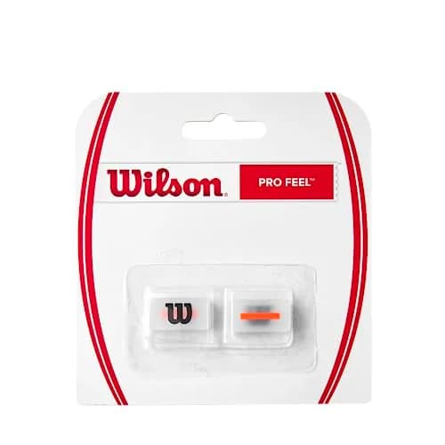 WILSON Shift Tennis Vibration Dampener - 2 Pack, White | Absorbs Shock & Vibration for Better Feel thumbnail 1