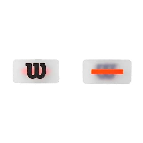 WILSON Shift Tennis Vibration Dampener - 2 Pack, White | Absorbs Shock & Vibration for Better Feel thumbnail 2