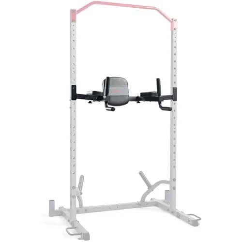 Sunny Health & Fitness Dip Station Core Attachment SF-XFA008 | 26.7 lb (12.1 kg) Capacity | Fits 2"x2" Racks thumbnail 1