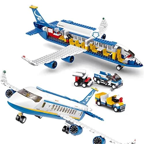 ENHANA City Airplane Station Building Blocks 463 Pieces | STEM Learning Toy for Kids 6-12 thumbnail 3