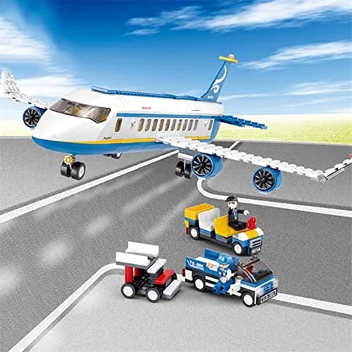 ENHANA City Airplane Station Building Blocks 463 Pieces | STEM Learning Toy for Kids 6-12 thumbnail 4