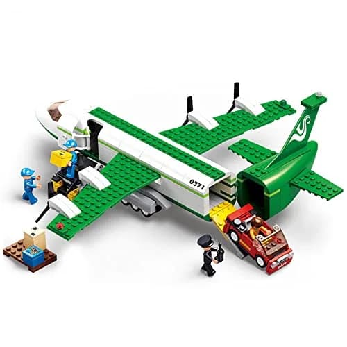 ENHANA City Airplane Station Building Blocks 383 Pieces | STEM Learning Toy for Kids 6-12 thumbnail 3