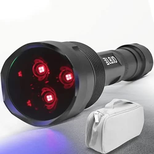 LBJD 365NM UV Black Light Flashlite 8.6'' 11.4'' | High Power UV Blacklight for Pet Urine Detection thumbnail 8