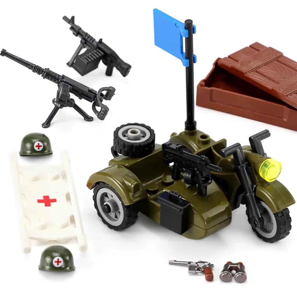 Feleph WW2 Weapons Pack Military US Army Set Gear Piece Kit for Soldier Figures 16.1cm (6.3in) | Compatible with Major Brands - view 7